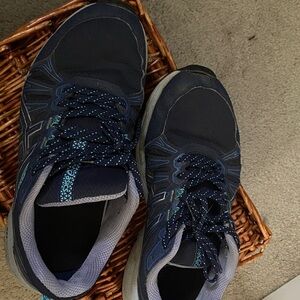 ASICS Purple Athletic Sneakers - Lace Up Running Shoes